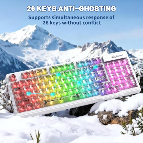 Teclado Gamer M95 Membrana RGB USB-C miniatura 7