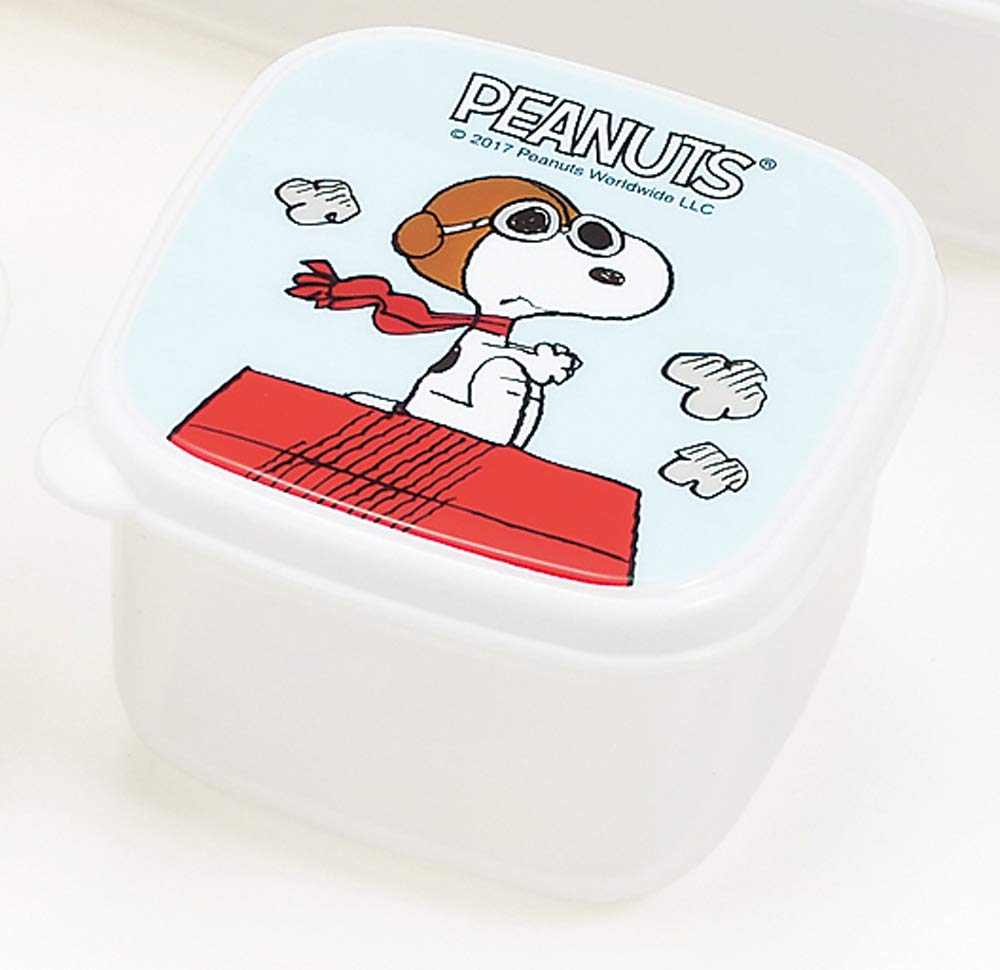 Amazon.co.jp: Tamahashi SN-304 Snoopy Sealing Container, Flying