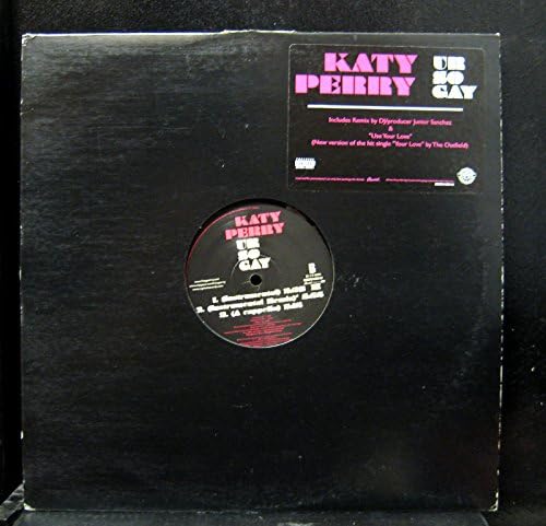 Katy Perry - Ur So Gay - 12" Vinyl Record