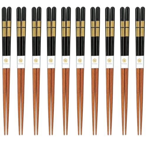 J-kitchens 箸 10膳セット お弁当 ピクニック 行楽用 運動会 来客用 おもてなし 木製 京極 黒 23.0cm 食洗機対応 日本製