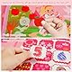 OSDUE Busy Board, Quiet Book Montessori Spielzeug Weichem Filzbuch Activity Board Motorikspielzeug für Frühe Bildung Geschenk Junge Mädchen Baby Sensorik Lernspielzeug für Reise Auto Flugzeug (Rosa)