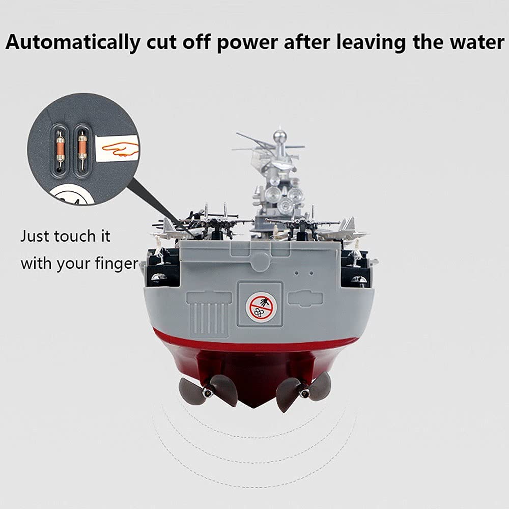 Amazon.com: QAQQVQ 1/275 Assault Ship 2.4Ghz RC Battle Ship Marine