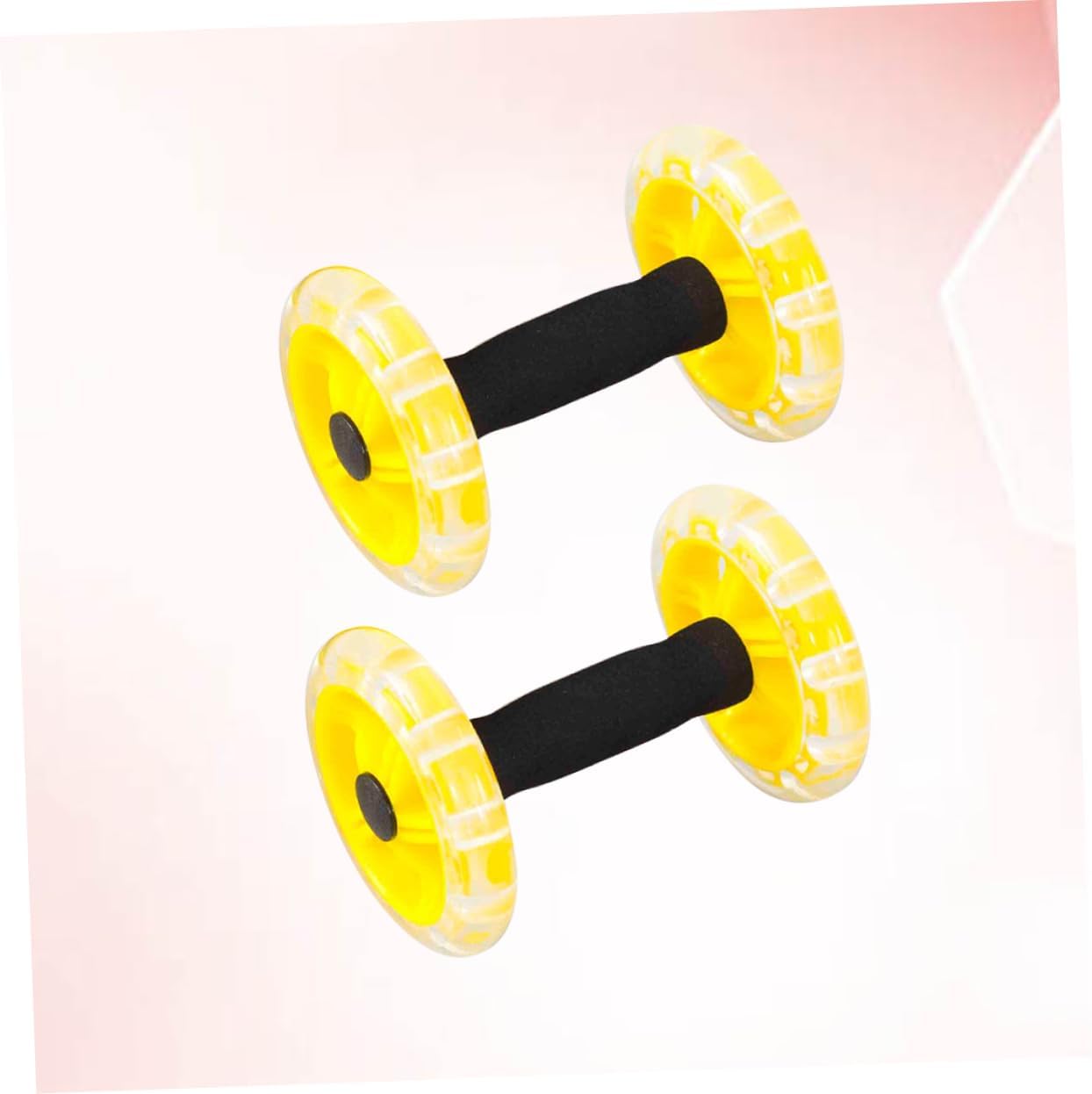 VICASKY Fitness Device Abdominal Wheel Dual Wheels for Muscle Building Calisthenics Equipment Stomach Roller Weight Loss
