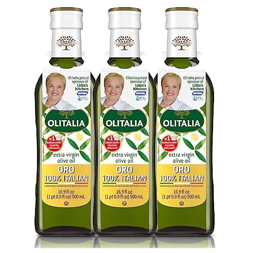 Olitalia Extra Virgin Olive Oil – Natural Flavor Booster (3 Pack) – EVOO, Polyfenol – Extracted and Bottled in Italy by Lidia’s Kitchen - Dressing and Marinate – Cold Pressed