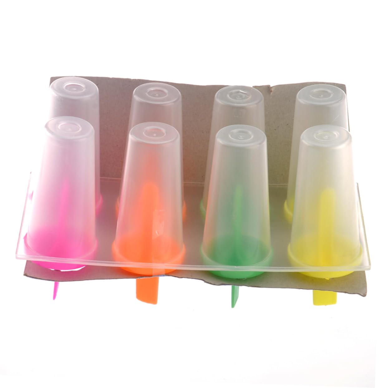 BEBEMOKO 24 Pcs Freezer Ice Maker Mold Ice Lolly Maker Ice Machine Ice Lolly Molds Icemaker Popsicle Molds Freezer Ice Cream Maker