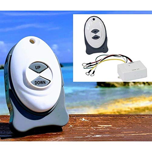 Ymhan® Interruptor de 12V del ancla del barco remoto inalámbrico Receptor molinete del ancla El conjunto de interruptor Yacht Controller ajuste de las velas a prueba de agua Barco remoto Venta
