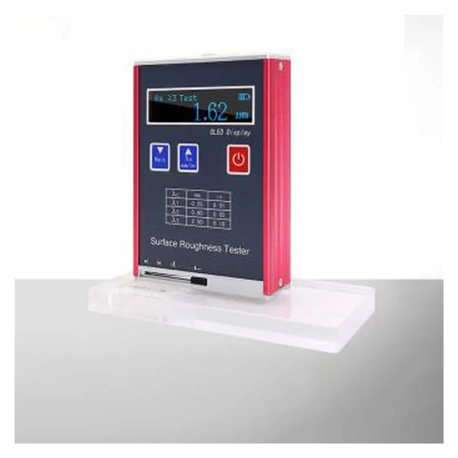 Tester Di Rugosità Superficiale Digitale Con Range Misurazione Ra Rq Da 0,05 A 15, Calibro Profilometro Superficie Portatile,Risultati Affidabili