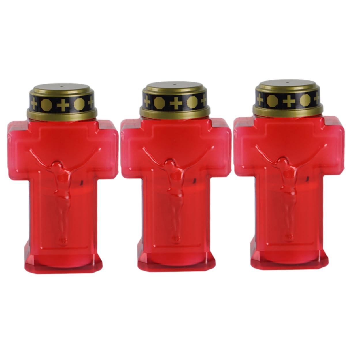 Uonlytech 6pezzi Lampade Elettriche Flameless Per Cimitero Decorazioni Per e Candela Lampade Per Cerimonie e Memoriali Design e Durevol Cera