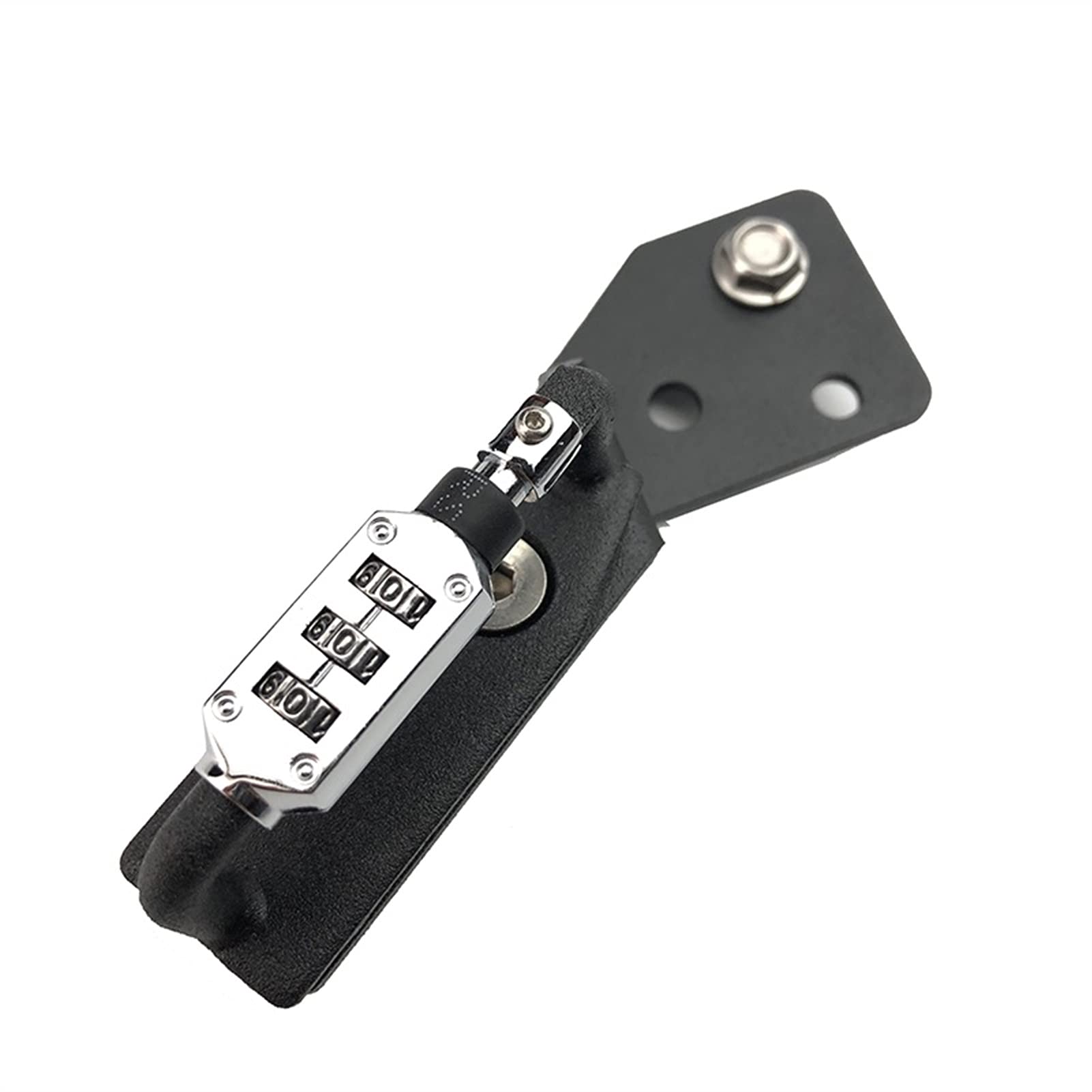 Für Kawasaki Z 800/ZR800 2013 2014 2015 2016 2017 2018 2019 Helmschloss Passwort Halterung Haken Schwarz Seite Diebstahlsicherung Z800