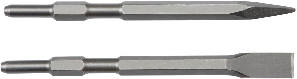 11/16 in. Flat Point Breaker Chisel Set 2 Pc Chicago Electric Power Tools Professional Series - Item#69541