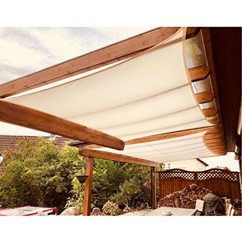 Auvent rectangulaire en toile imperméable pour ombrager le patio - 2