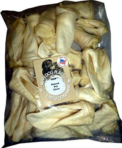 HDP Large Lamb Ears Made in USA Size:Pack of 10 Flavor:Natural