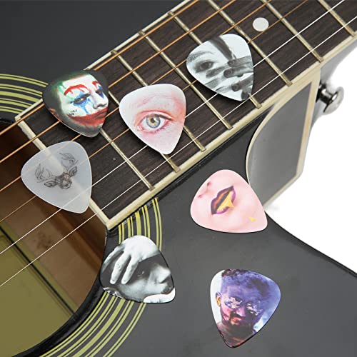 Médiators de guitare, pack de 13 médiators de guitare en celluloïd, excellent cadeau avec boîte de rangement pour… - Les Beatles, Paul McCartney, John Lennon, RIngo Starr, George Harrison Médiators de guitare, pack de 13 médiators de guitare en celluloïd, excellent cadeau avec boîte de rangement pour… – Image 3