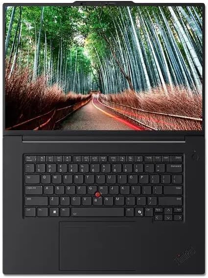 Image of NewLenovo ThinkPad P1 Gen 8 Workstation Laptop, Inte.l Core Ultra 9 285H 16C, 16 inch 3.2K (3200 x 2000) OLED Touch, 64GB RAM 2TB SSD, NVIDI.A RTX 2000 Blackwell 8GB WiFi7, 5MP RGB+IR Camera Win 11 Pro