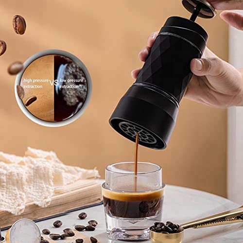 Cafetera portátil de cápsulas y café molido 1 unidad miniatura 4