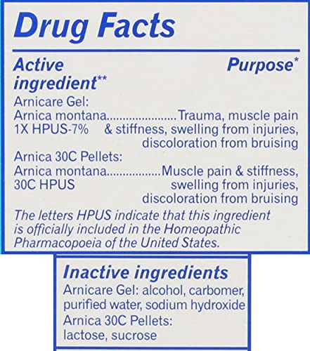 Boiron, Arnica Gel Blue Tube Value Pack, 2.6 Ounce - image 3