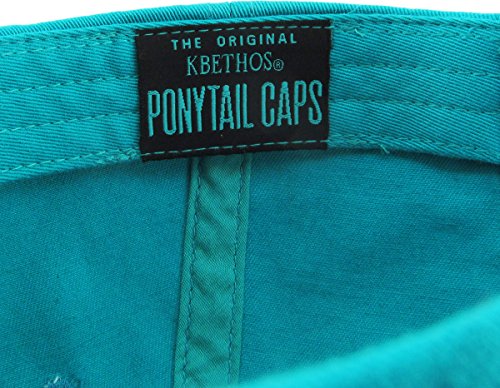 Image of Classic Plain Ponytail Messy High Bun Headwear Adjustable Cotton Trucker Mesh Glitter Hat Baseball Cap