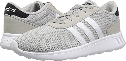 adidas Men's LITE Racer, Grey Two/White/core Black, 8.5 M US