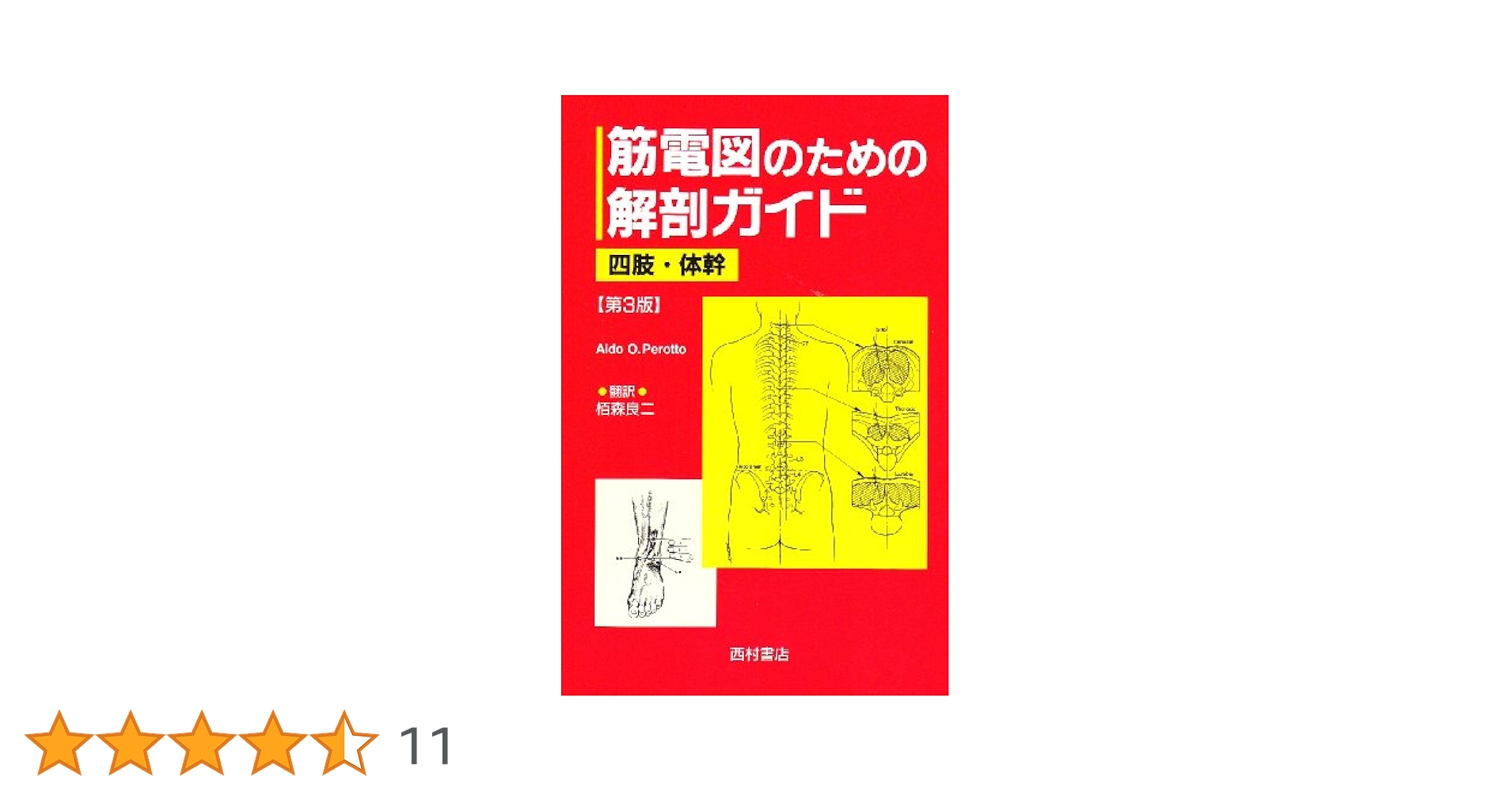 【中古】 筋電図のための解剖ガイド 四肢・体幹 第３版/西村書店（新潟）/アルドー・Ｏ．ペロット 筋電図のための解剖ガイド 四肢・体幹 第3版 - 西村書店