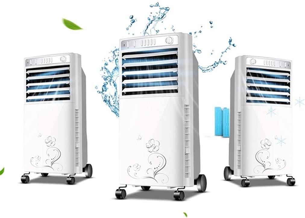 Air Coolers Evaporative Coolers Portable Humidifier Misting Evaporative Small Air Conditioner Fan and Bladeless Noiseless Fan for Office Dorm Room