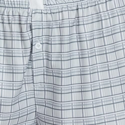 Image of Sumleno Womens Y2k Aesthetic Boxer Shorts Plaid Elastic Waist Lounge Pj Bottoms Summer Casual Gingham Pajamas Shorts
