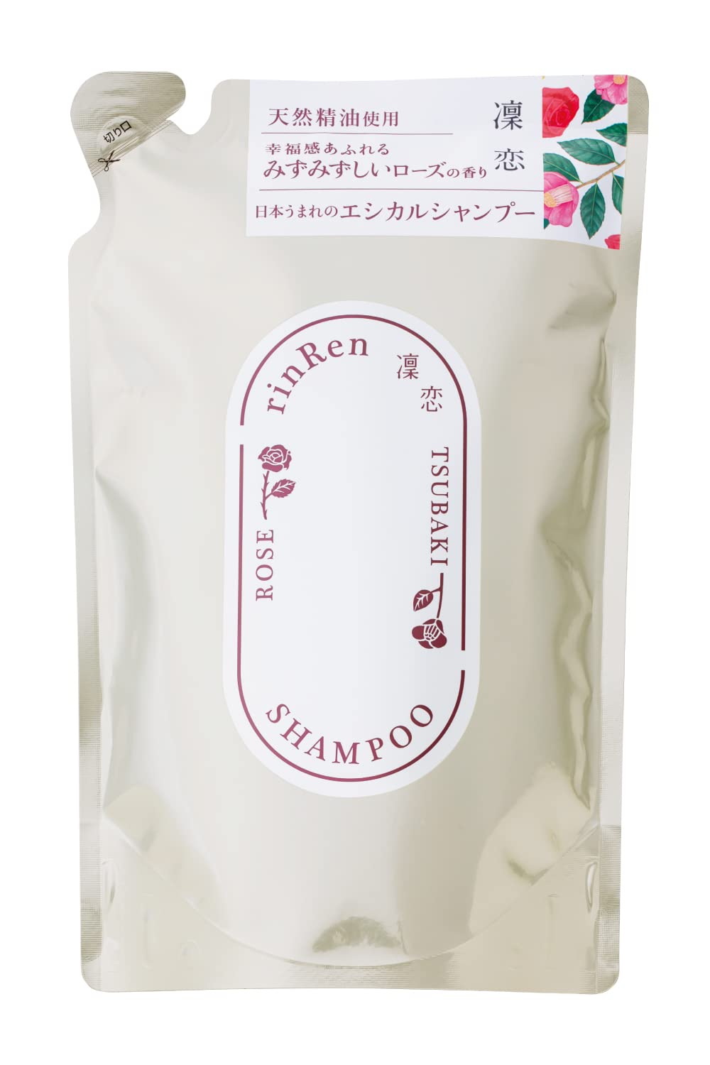 リンレン　凜恋 rinren シャンプー 520ml ローズ　ツバキ Amazon | 凜恋 （リンレン） シャンプー ローズ＆ツバキ 520mL