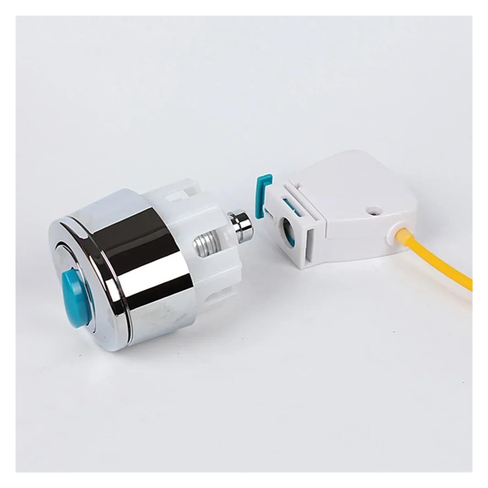 Scarico manuale per WC Valvola Di Scarico Doppio For Cassetta WC Con Pulsante, Regolabile Da 1,5" E 2"