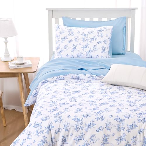 Wake In Cloud - Cottagecore Duvet Cover Set, Floral Vintage Flower Shabby Chic Coquette Aesthetic...