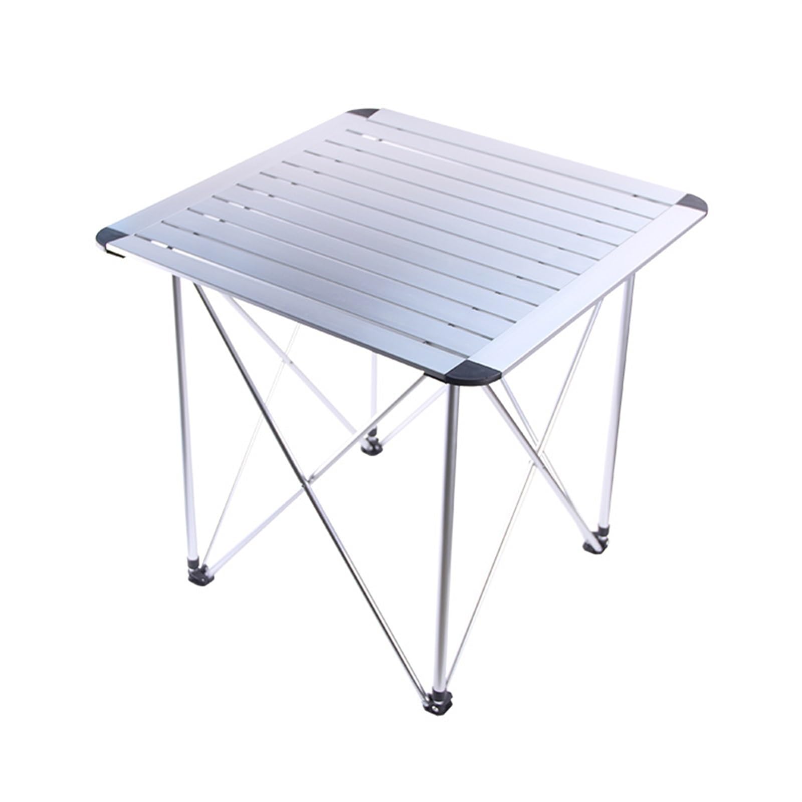 Table de camping pliante WOLWES ultra-légère en aluminium pour barbecue et loisirs