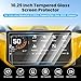 Canvcle 2PCS Screen Protector for 2024 2025 2026 Can Am Maverick R/2023-2026 Ski-Doo Accessories, 10.25 Inch Navigation Screen Tempered Glass Touchscreen Protector Screen Cover Protective Film