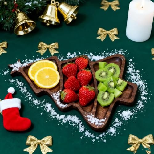 Generisch Christmas Serving Board, Snack Tray, Rustic Kitchen Decor – Bild 5