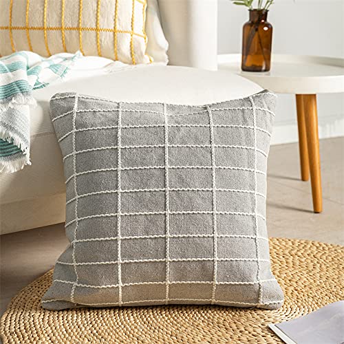 Mocofo - Federa per cuscino in cashmere, colore puro, in puro cotone, per divano e camera da letto, soggiorno, colore: bianco, 45 pezzi