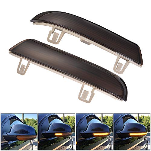 2 indicadores de señal de giro LED dinámicos para Golf 5 Jetta MK5 Passat B6