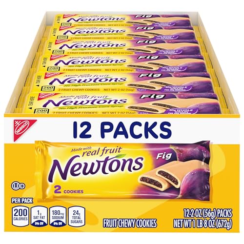 Nabisco 03744 Original Fig Newtons, 2 oz Pack, 12/Box