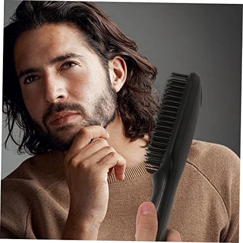 Cepillo alisador para barba y cabello con 6 temperaturas miniatura 2