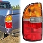 HECASA Tail Light Assembly Compatible with 1995-2000 Toyota Tacoma Driver Side Signal Brake Lamp Taillight W/ Bulb(s) Replacement for TO2800116
