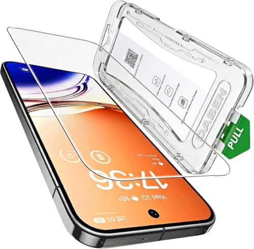Image of Supershieldz By DABEN Screen Protector Compatible for Google Pixel 10 Pro XL / 9 Pro XL (6.8-Inch) Tempered Glass, Easy Installation Tool, 9H Hardness, HD Clear, Case Friendly, Full Coverage