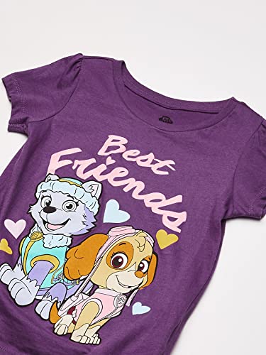 Image of Nickelodeon Little Girls' Paw Patrol Short Sleeve T-Shirt Shirt