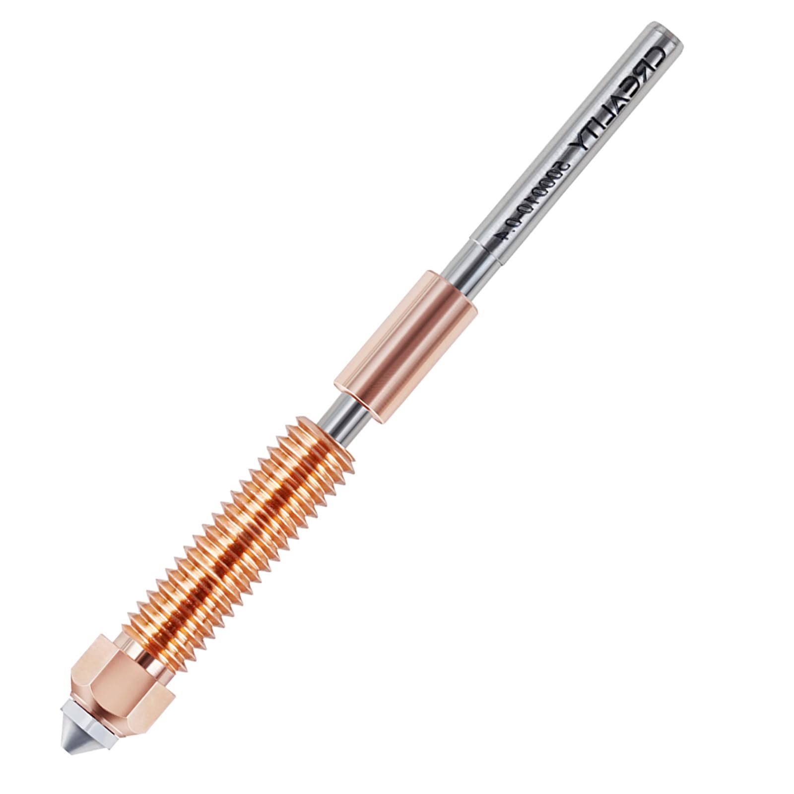Creality Official K1 SE Nozzle 0.4mm 1PCS, Original K1C Quick-Swap All-Metal Nozzle Support High-Flow Printing, Hardened Steel Nozzle for Creality K1/K1 MAX/Ender 3 V3/Ender 3 V3 Plus 3D Printers