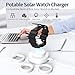 Solar Watch Fast Charger, Led Light for Charge Solar Watches with Size Caps, 8H Automatic Off Function Compatible Casio G Shock, Tough, Protrek, Seiko, Citizen, Garmin, Timex, Bering, FANMIS (White)