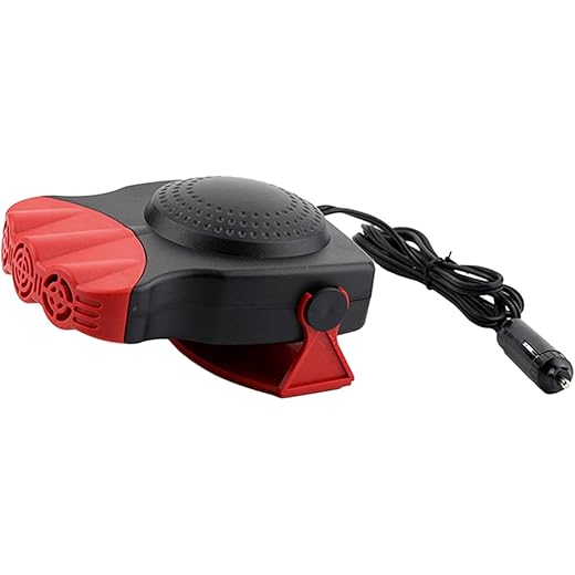 ARTISOUL? Auto Heater Portable Fast Heating 150W 2 Modes Windshield Defogging Demister Red 24V | Home Improvement | Heating Cooling & Air | Space Heaters