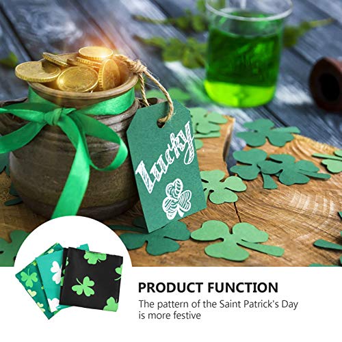 ULTECHNOVO 3Pcs St. Patricks Day Cat Bandanas Cachecol Cachecol Cachecol Cachecol