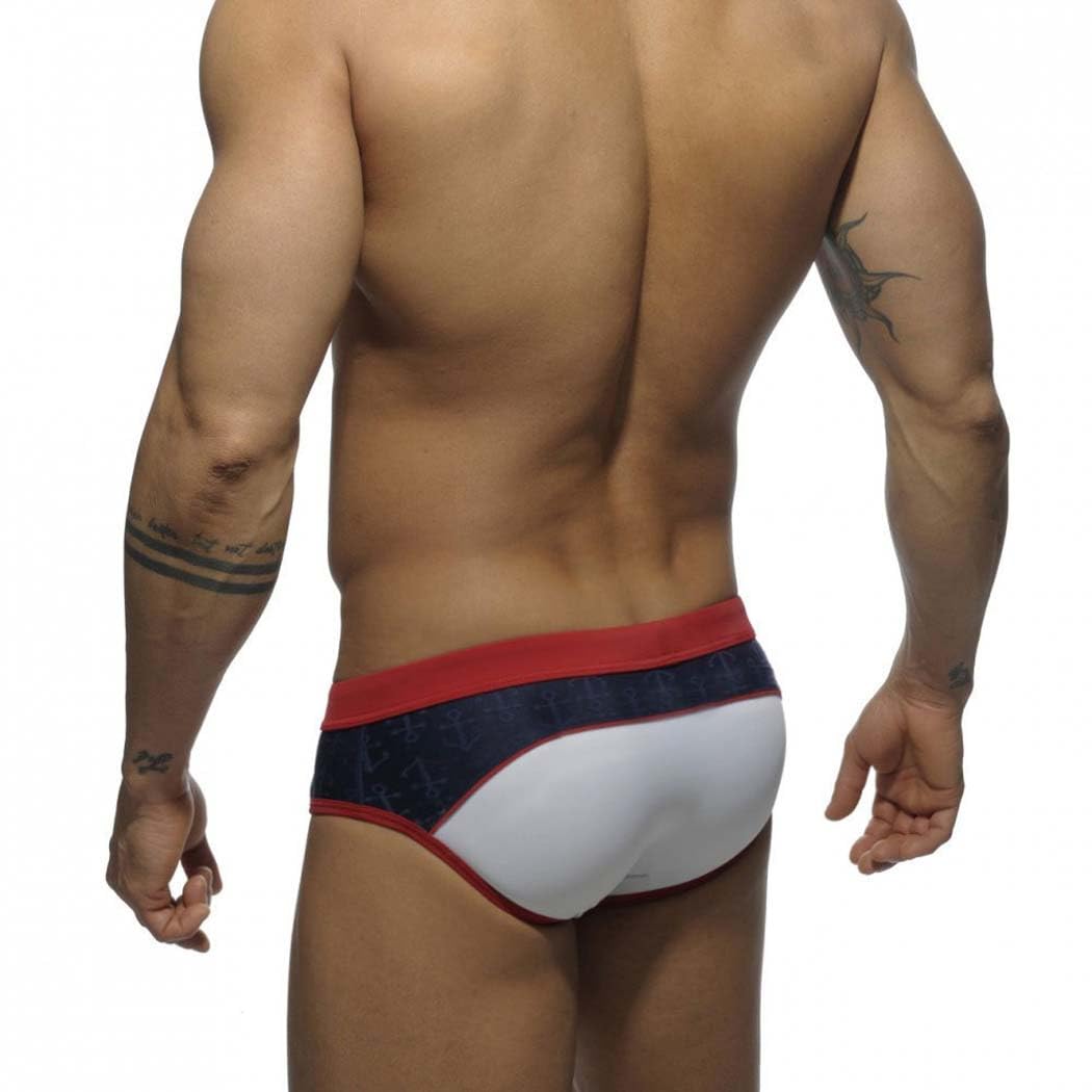 Bañador de Natación Slip para Hombre Traje de Baño de Secado Rápido Moda Shorts Swimming Calzoncillos para Playa Piscina YK85 Tamaño M-2XL