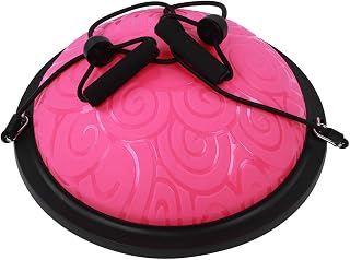RiToEasysports Explosionproof Balancing Half Ball Trainer, Multifunctional Fitness Equipment for Core Strength and Stability with Antislip Rubber Feet, for Yoga Pilates Exercise Workout