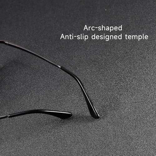 Image of Classic Pilot Sunglasses for Man Aviator Polarized Sports Sun Glasses UV Protection for Cycling Fishing Driving