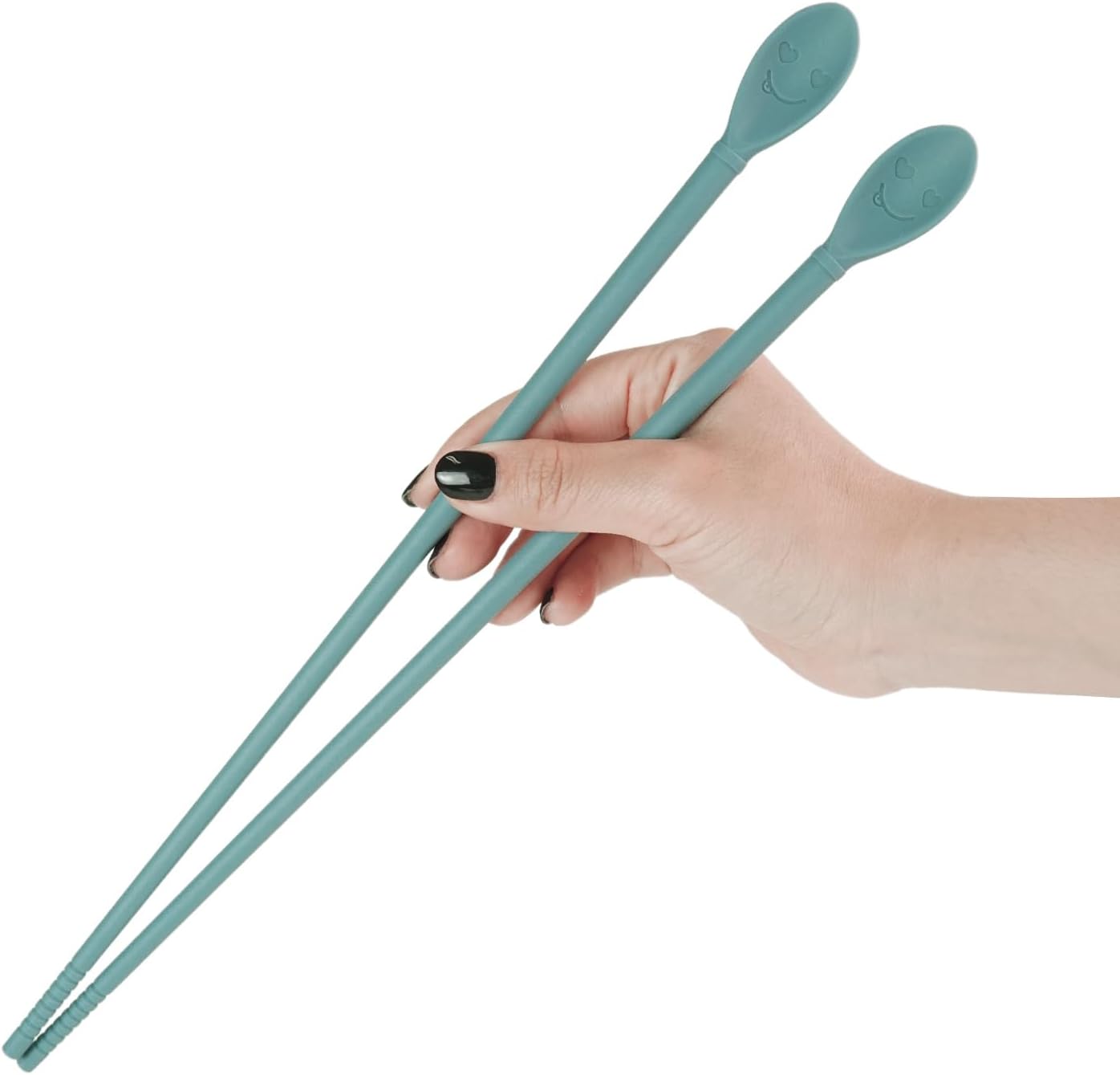 Carrotez Silicone Cooking Chopsticks, 1 pair - Cloud Grey