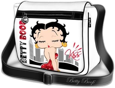 Betty Boop Bolso Bandolera 64148-BB Blanco : Amazon.es: Equipaje