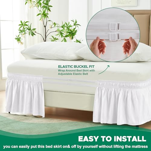 Biscaynebay FLORABS052 Wrap Around Bed Skirts thumb #4