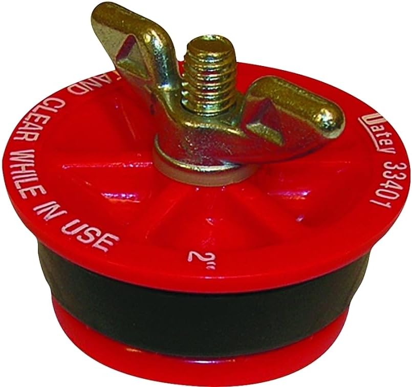 Oatey 33401 2" Plastic Mechanical Test Plug