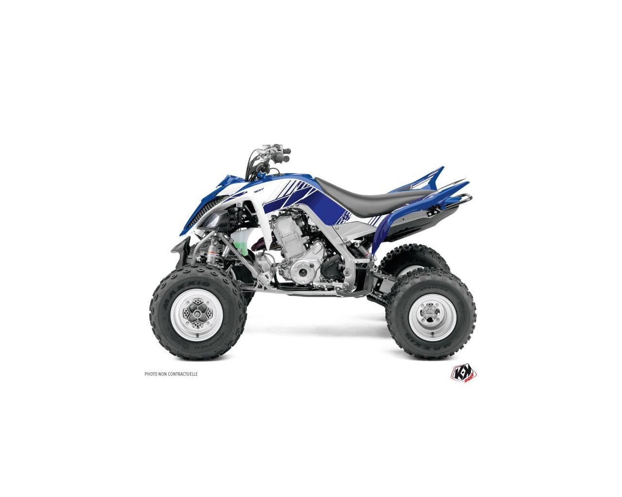 Kit deco Yamaha 660 Raptor adhesivos para quad 2001-2005 color azul noche 3